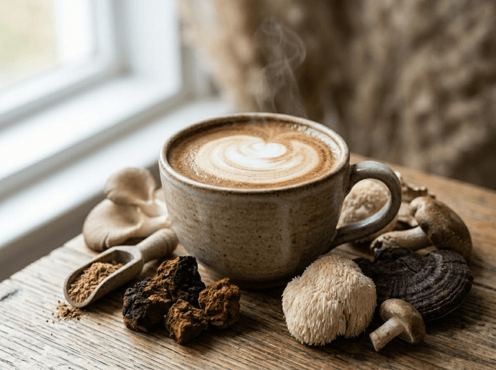 Les 5 meilleurs cafés adaptogènes aux champignons