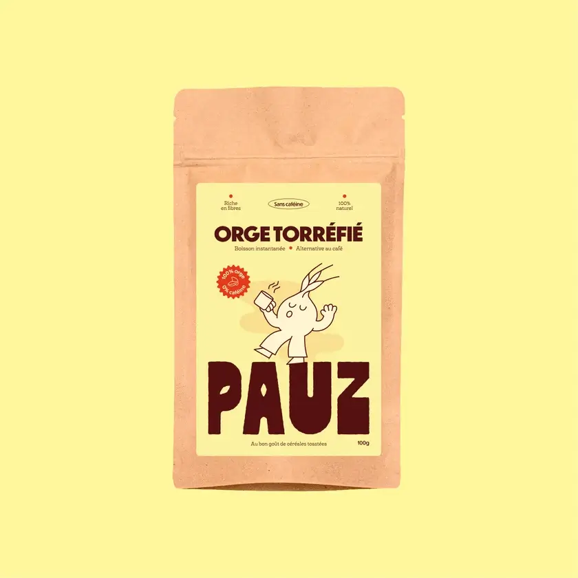 orge torréfiée pauz